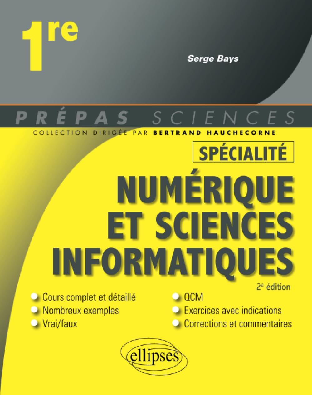 Spécialité numérique et sciences informatiques 1re