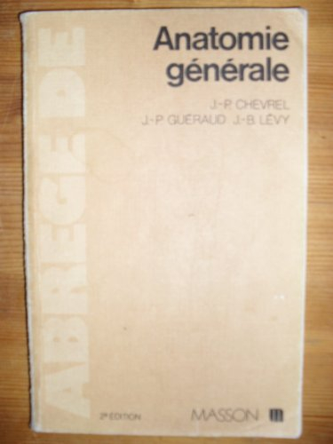 anatomie générale