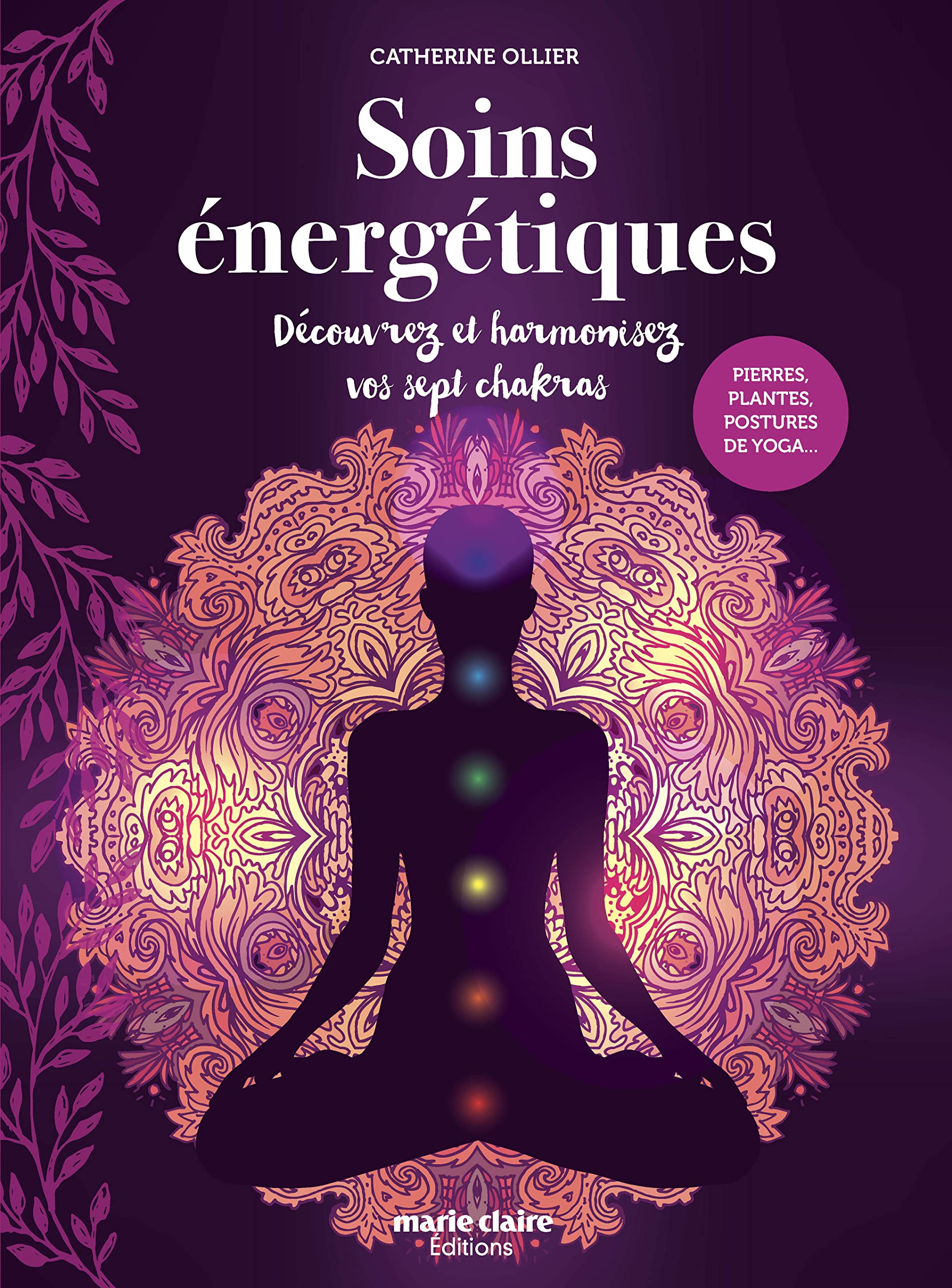 Soins énergétiques : découvrez et harmonisez vos sept chakras : pierres, plantes, postures de yoga..