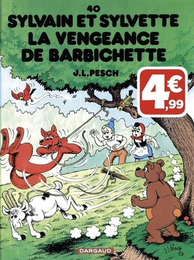 Sylvain et Sylvette. Vol. 40. La vengeance de Barbichette