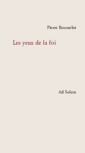 Les yeux de la foi
