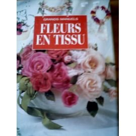 grands manuels fleurs en tissu