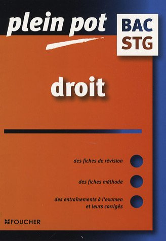 Droit bac STG