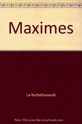 maximes