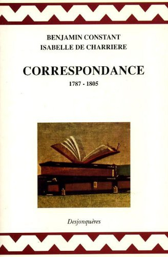 Correspondance : 1787-1805
