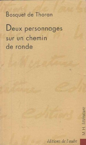Deux personnages sur un chemin de ronde