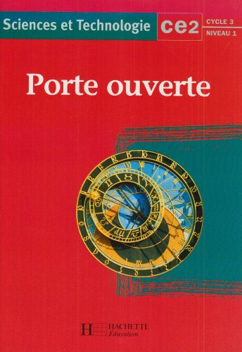 Sciences et technologie CE2, cycle 3 niveau 1