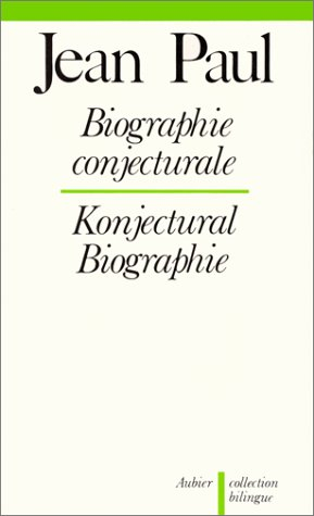 Biographie conjecturale. Konjectural Biographie : 1799