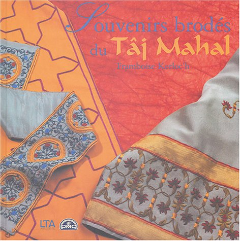 Souvenirs brodés du Taj Mahal