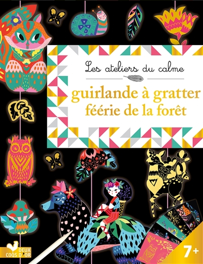 Guirlandes à gratter : féerie de la forêt