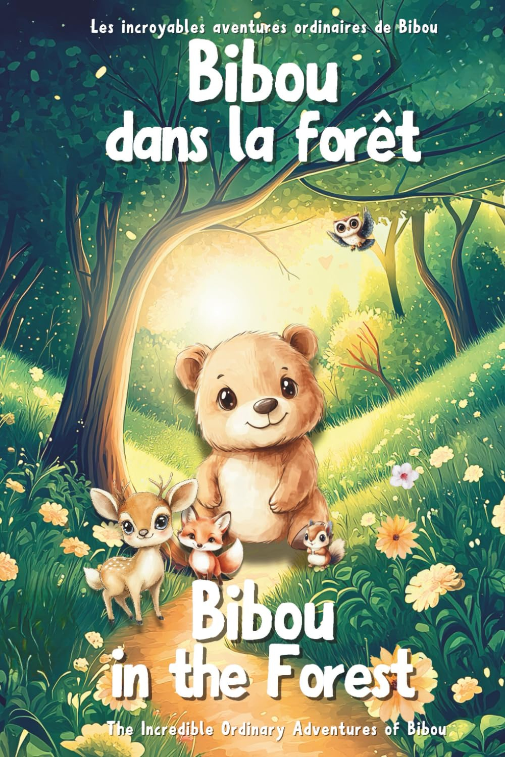 Bibou in the Forest - Bibou dans la forêt : Bilingual French English Picture Book for Toddlers - Liv