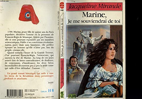 marine, je me souviendrai de toi ! (le livre de poche)