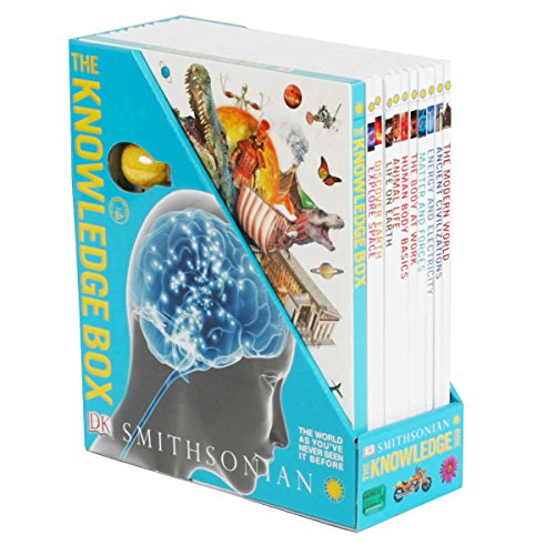 DK科普知识百科图解 THE KNOWLEDGE BOX SET精装10册礼盒装 赠4G的U盘 内含测试题 科普读物