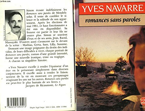 romances sans paroles