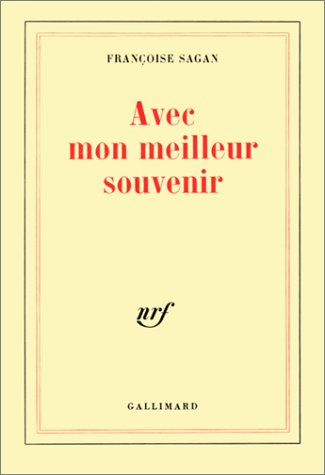 Avec mon meilleur souvenir