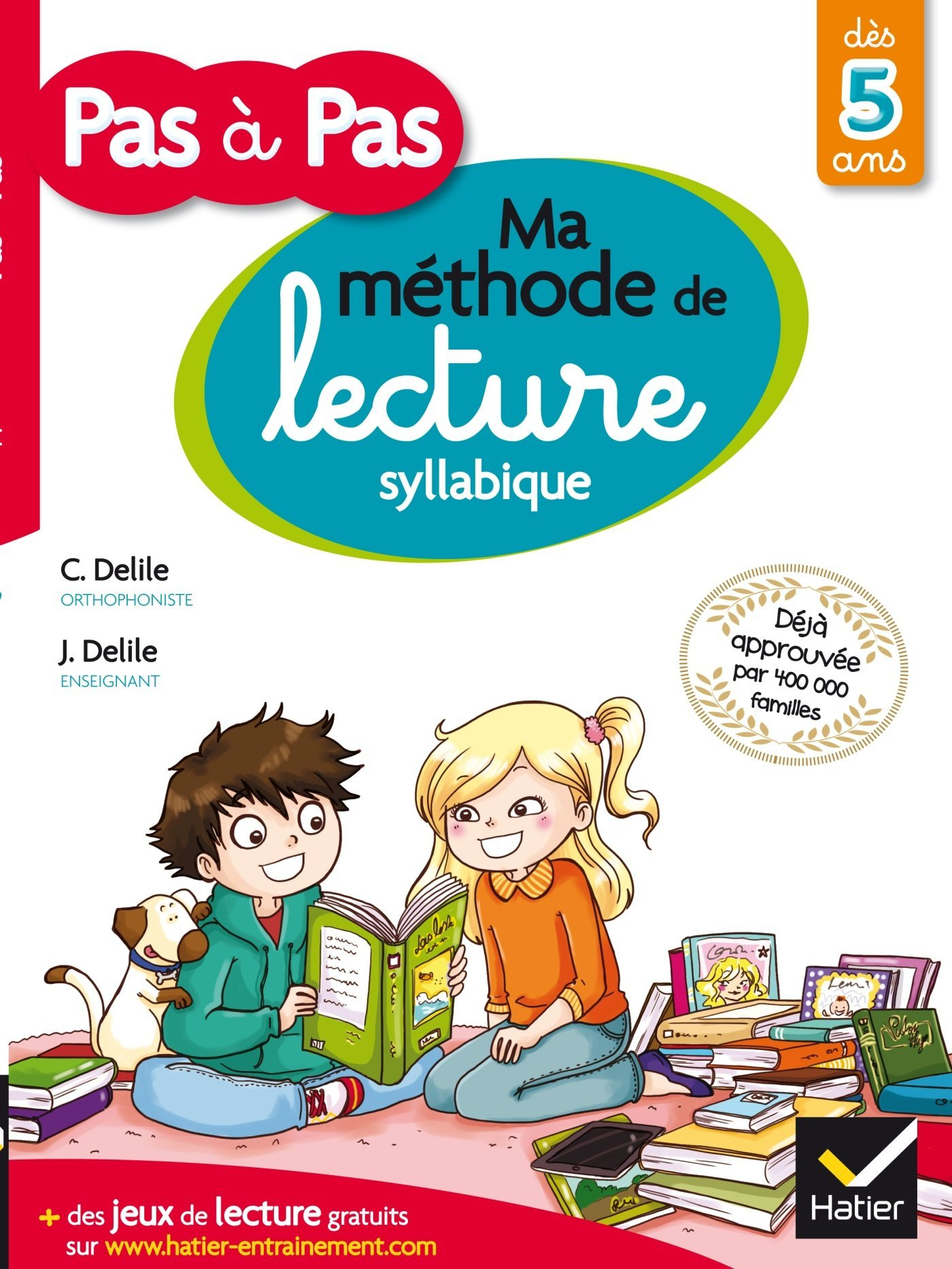 Mon cahier de lecture, méthode syllabique : pour apprendre à lire pas à pas avec Téo et Nina : dès 5