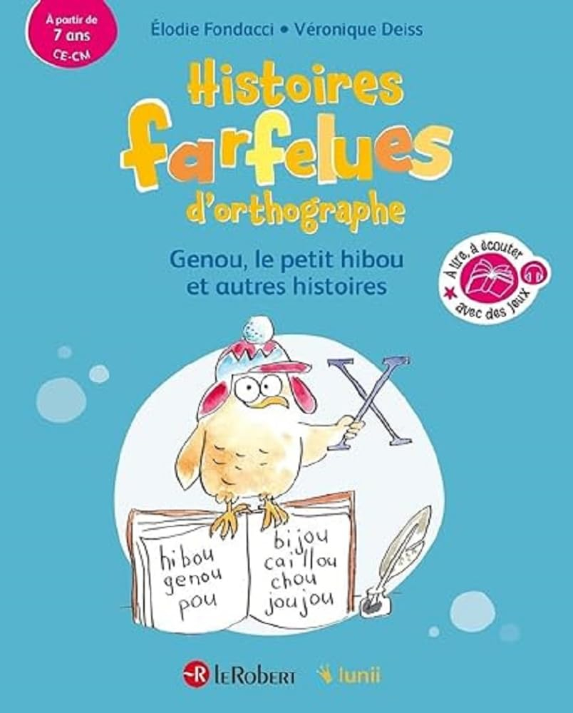 Genou le petit hibou : et autres histoires : à partir de 7 ans, CE-CM