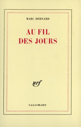 Au fil des jours