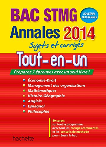 Tout-en-un bac STMG : économie droit, management des organisations, mathématiques, histoire géograph