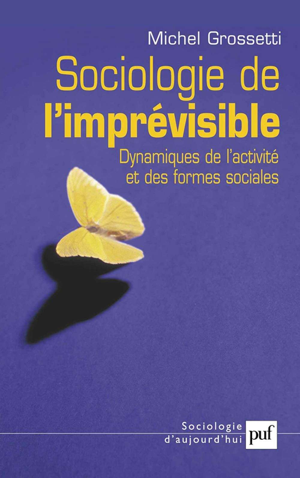 Sociologie de l'imprévisible : dynamiques de l'activité et des formes sociales