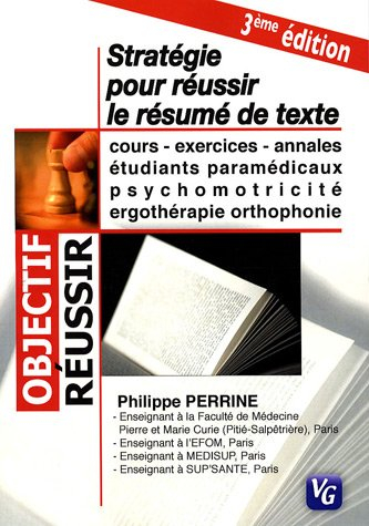 stratégie pour réussir le résumé de texte