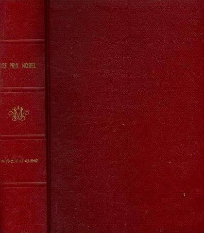 les prix nobel de physique et de chimie