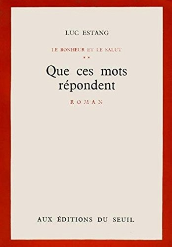 que ces mots répondent