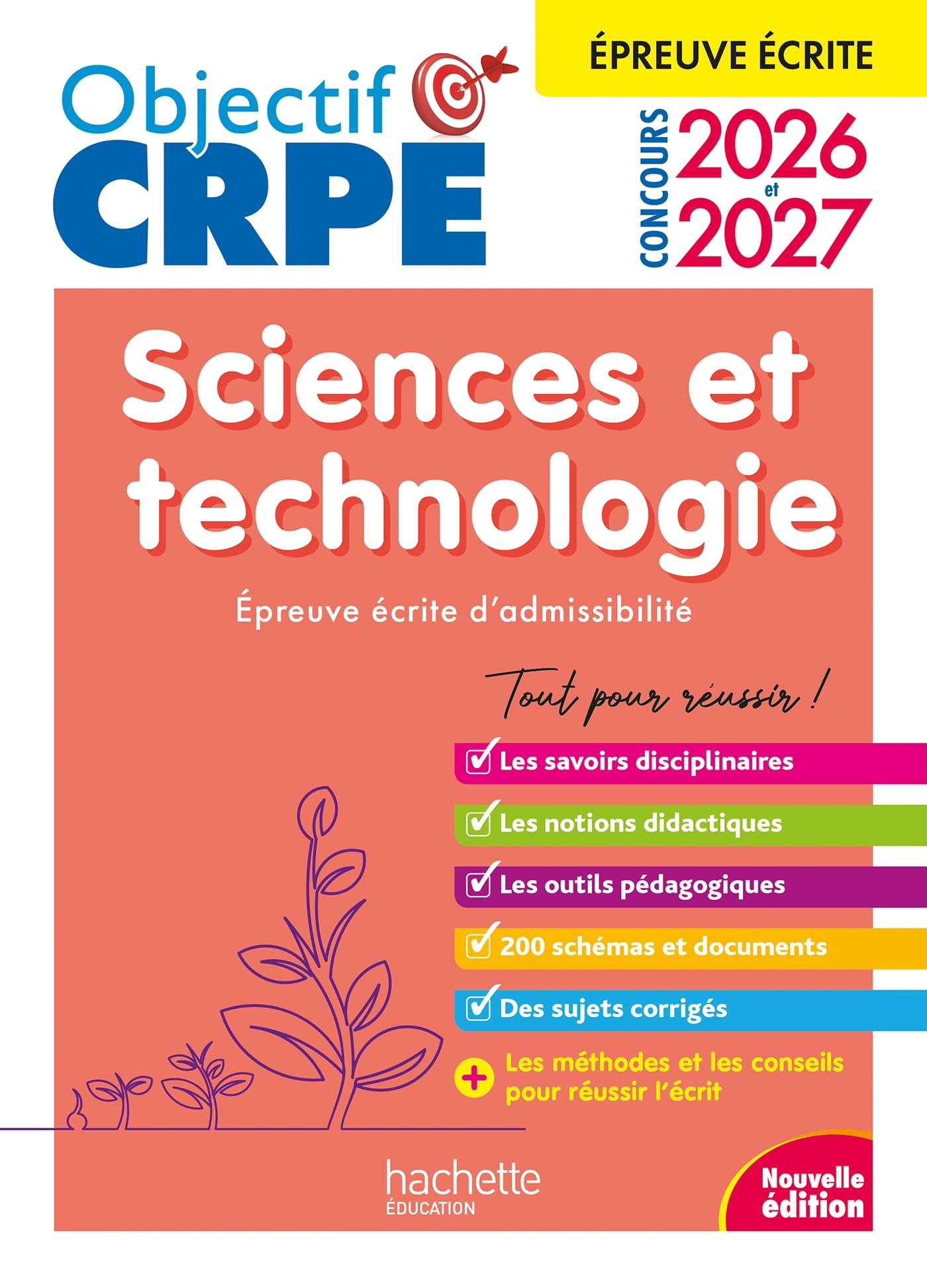 Sciences et technologie : épreuve écrite d'admissibilité : concours 2026 et 2027