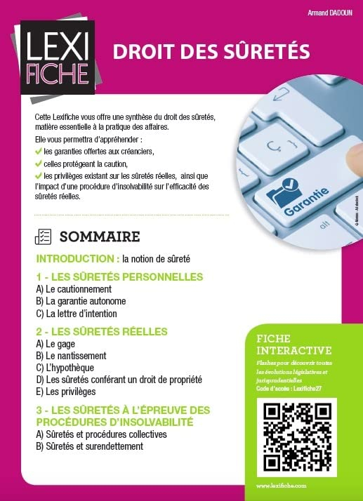 Droit des sûretés