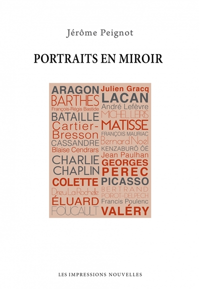 Portraits en miroir : d'Aragon à Valéry