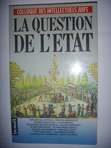 La Question de l'Etat : données et débats