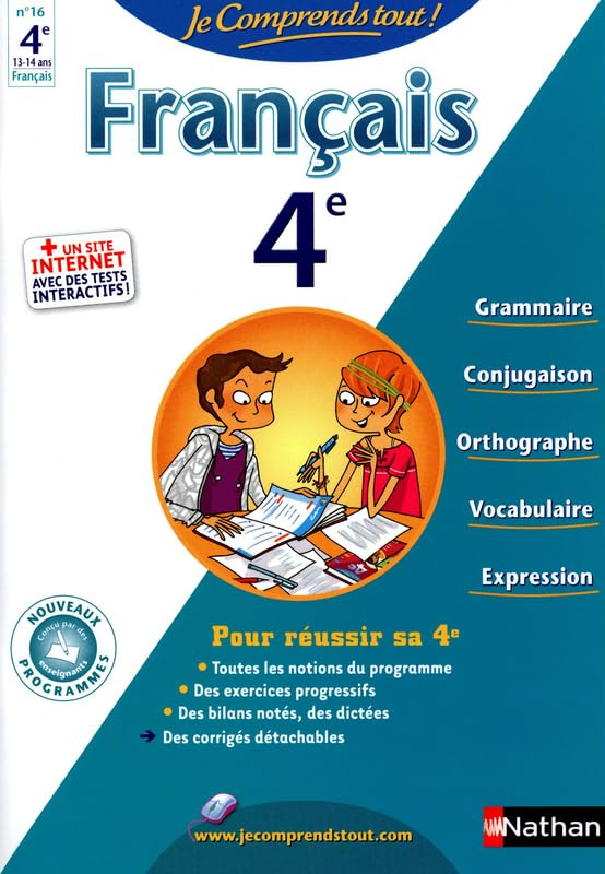 Je comprends tout ! français 4e