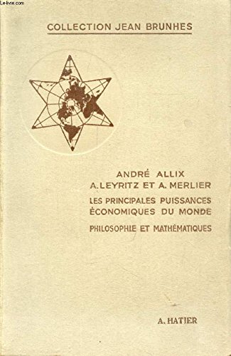 géographie pour l'enseignement secondaire, les principales puissances économiques du monde, philosop
