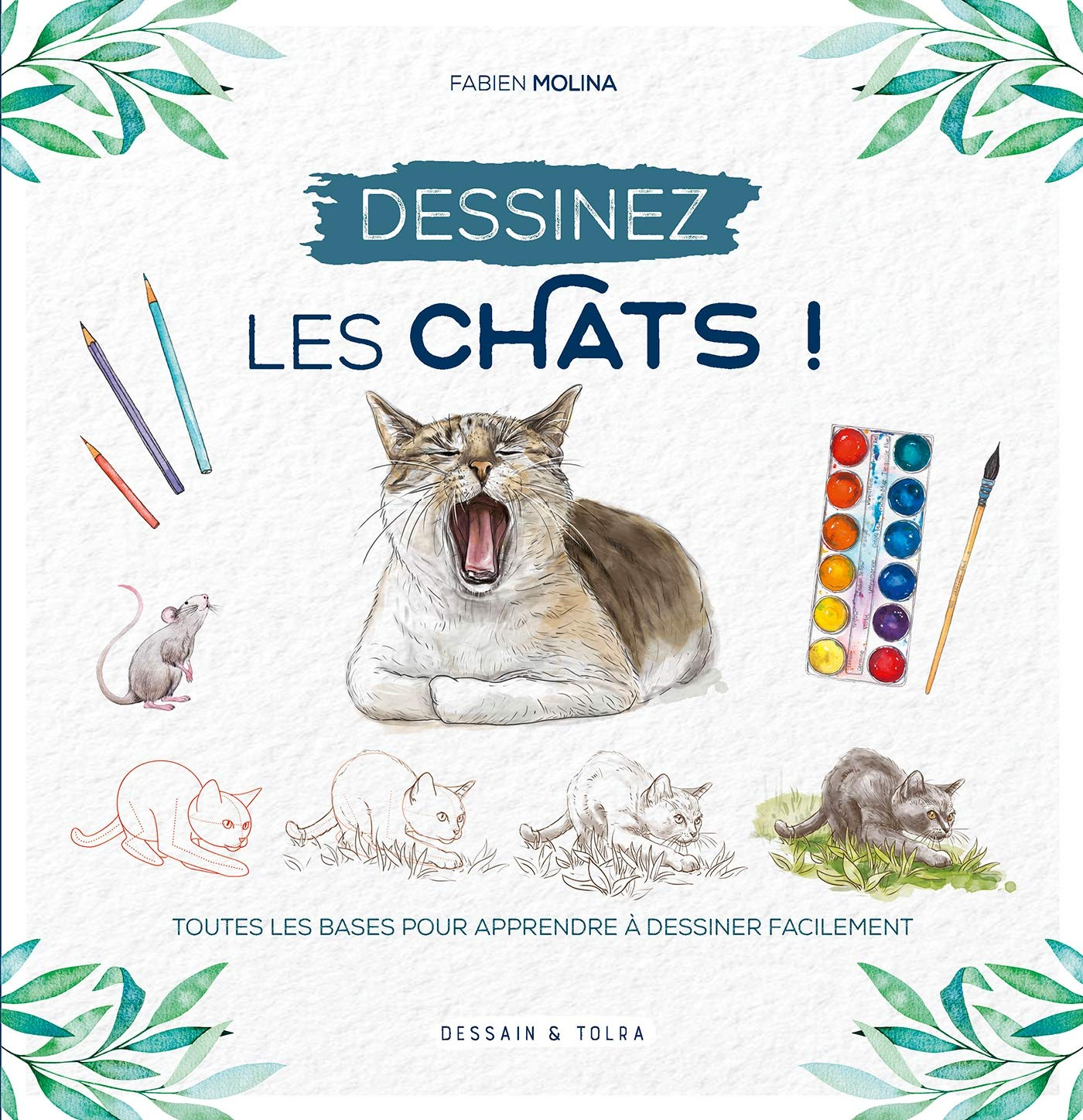 Dessinez les chats ! : toutes les bases pour apprendre à dessiner facilement