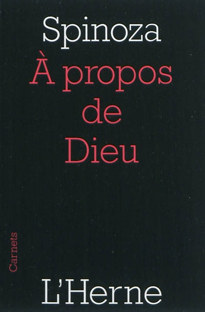 A propos de Dieu