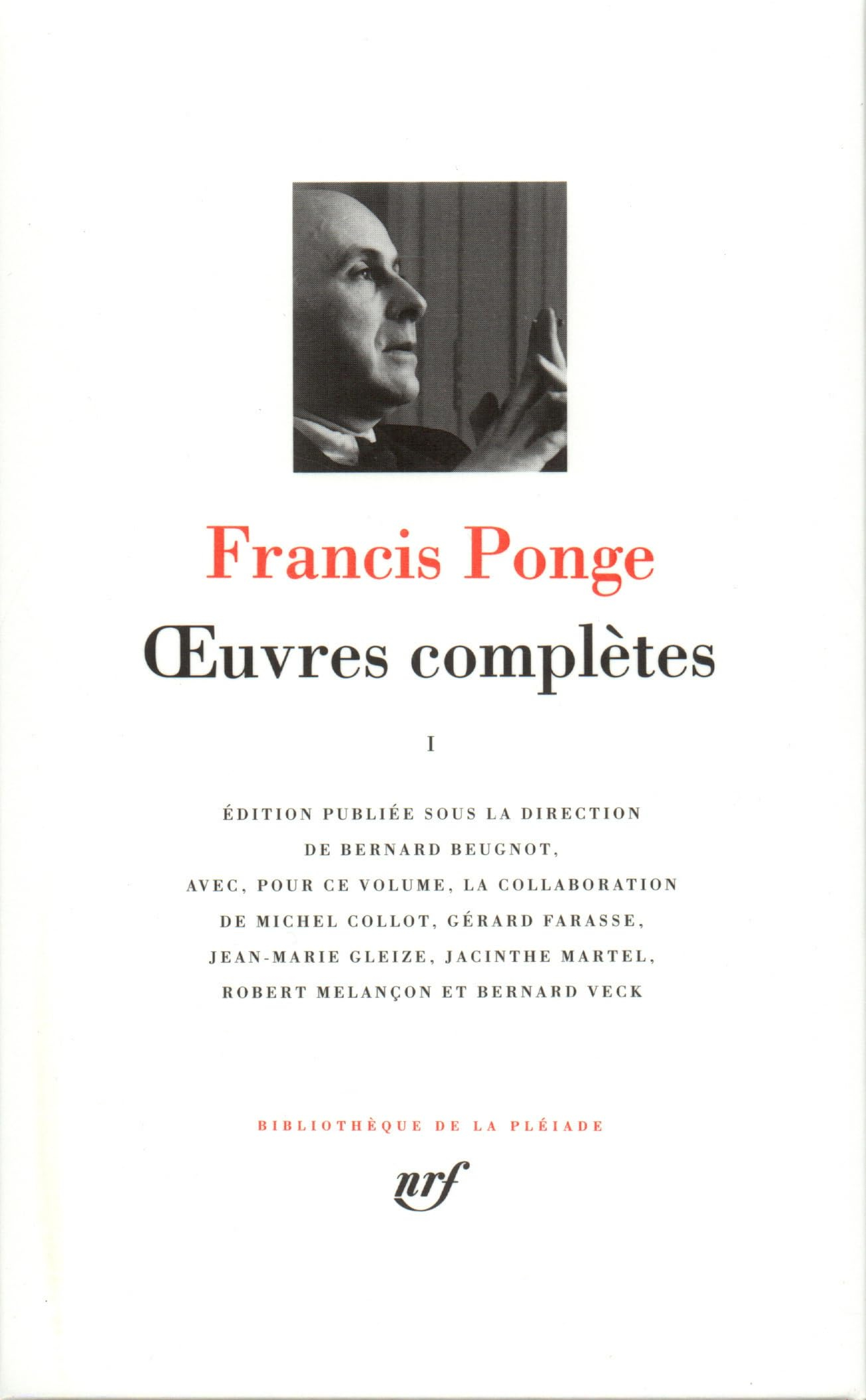 Oeuvres complètes. Vol. 1