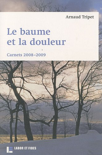 Le baume et la douleur : carnets 2008-2009