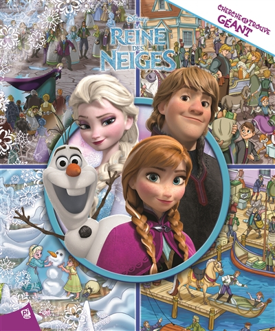 La reine des neiges : cherche et trouve géant