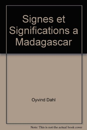 signes et significations a madagascar