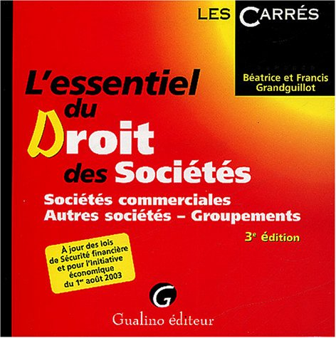 L'Essentiel du Droit des sociétés