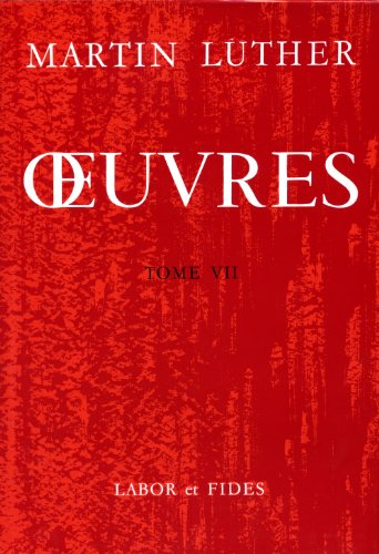 martin luther tome vii