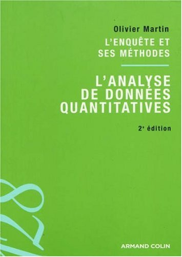 L'analyse de données quantitatives