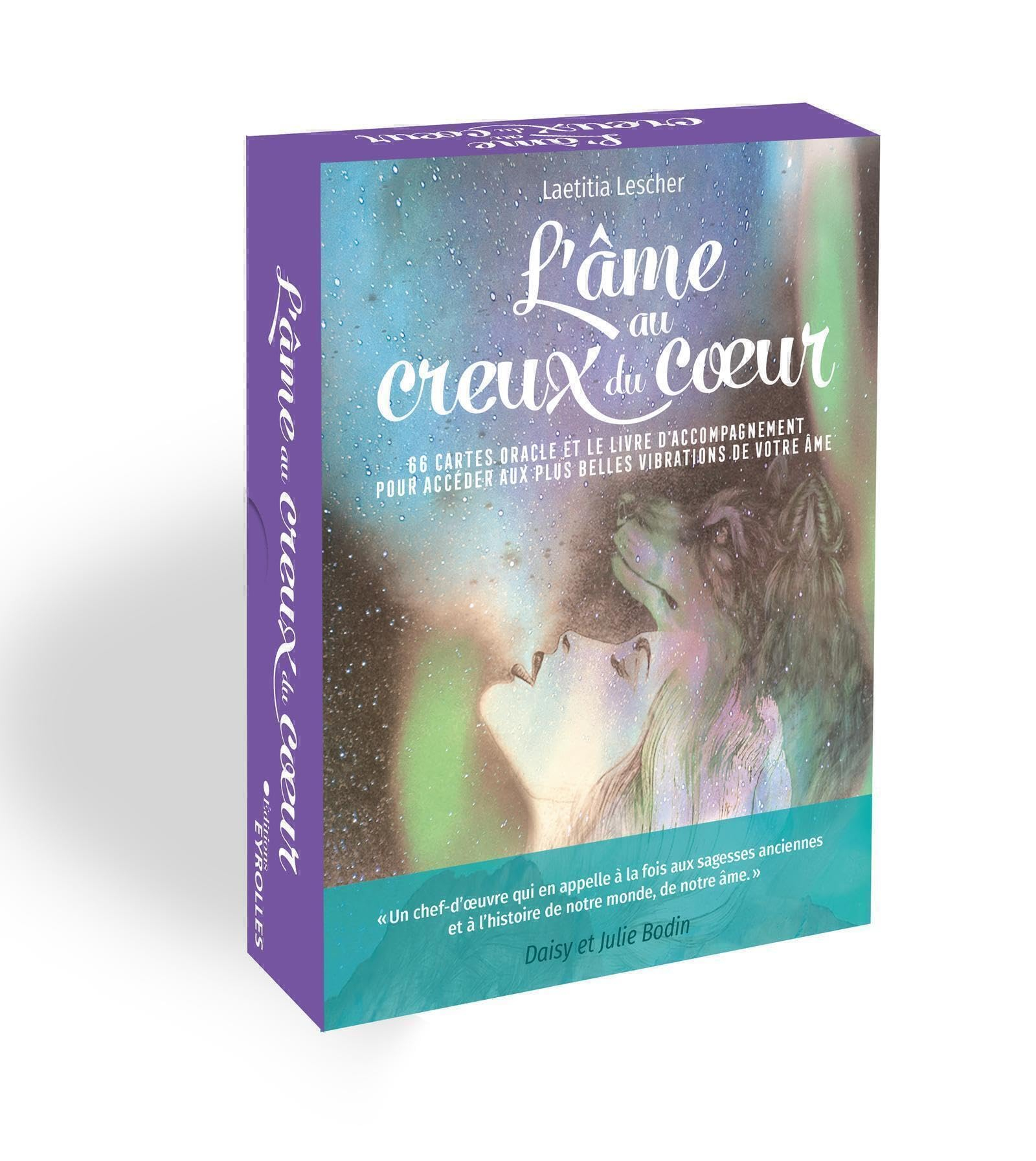 L'âme au creux du coeur : 66 cartes oracles et le livre d'accompagnement pour accéder aux plus belle