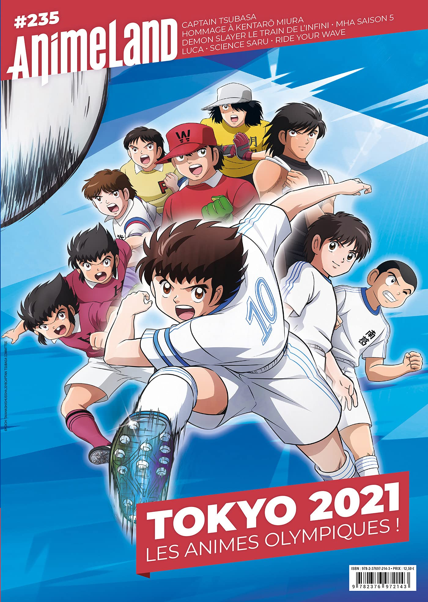 Anime land : le magazine français de l'animation, n° 235. Tokyo 2021 : les animes olympiques !