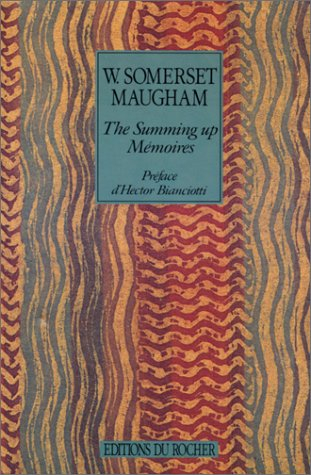 The Summing up : mémoires