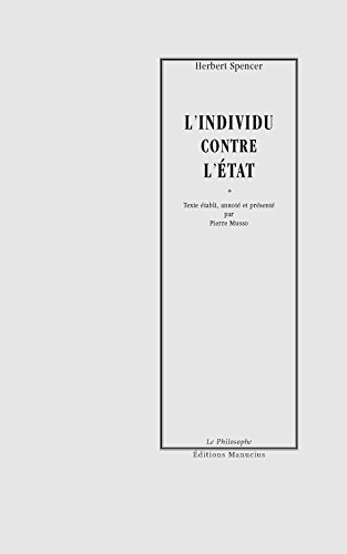 L'individu contre l'Etat