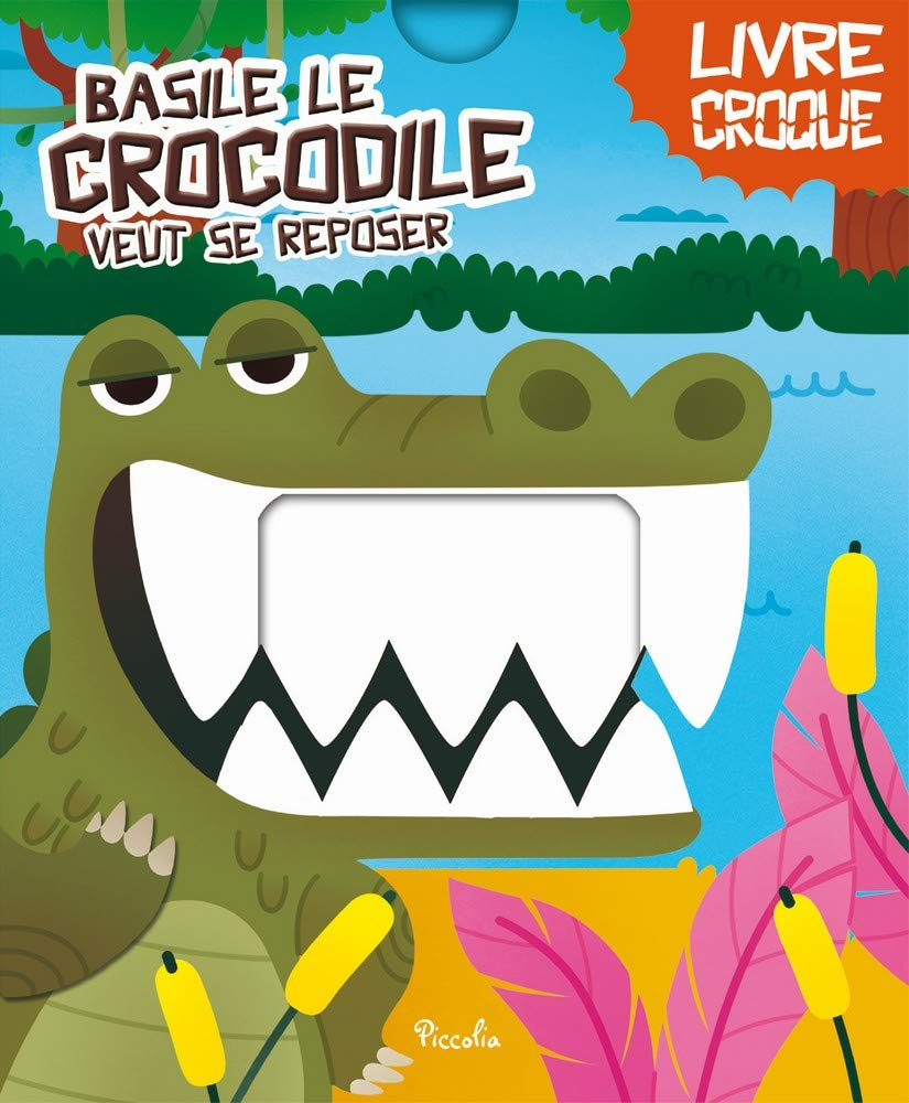 Basile le crocodile veut se reposer