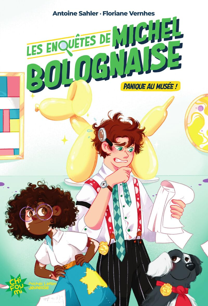 Les enquêtes désastreuses de Michel Bolognaise. Vol. 1. Panique au musée !