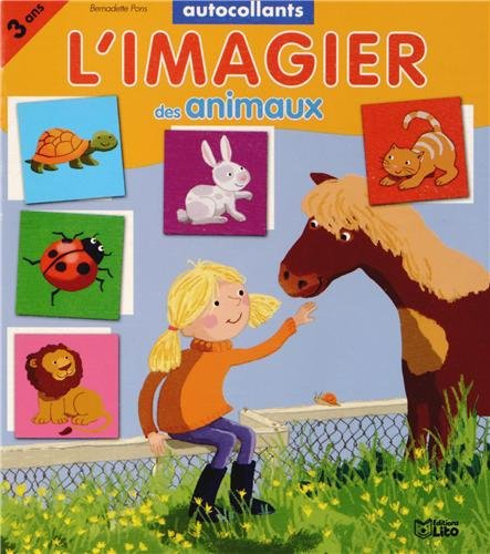 L'imagier des animaux : autocollants