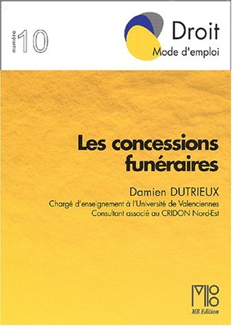 Les concessions funéraires